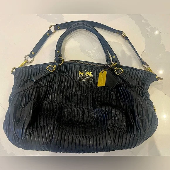 Coach Madison Quilted Handbag - Picture 1 of 9